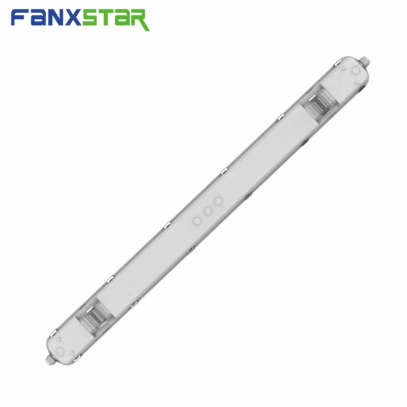 5ft Linear Light Fixture Microwave Motion Sensor 0-10 Volt Dimming Led Batten For Workshop Garage Interior Lighting