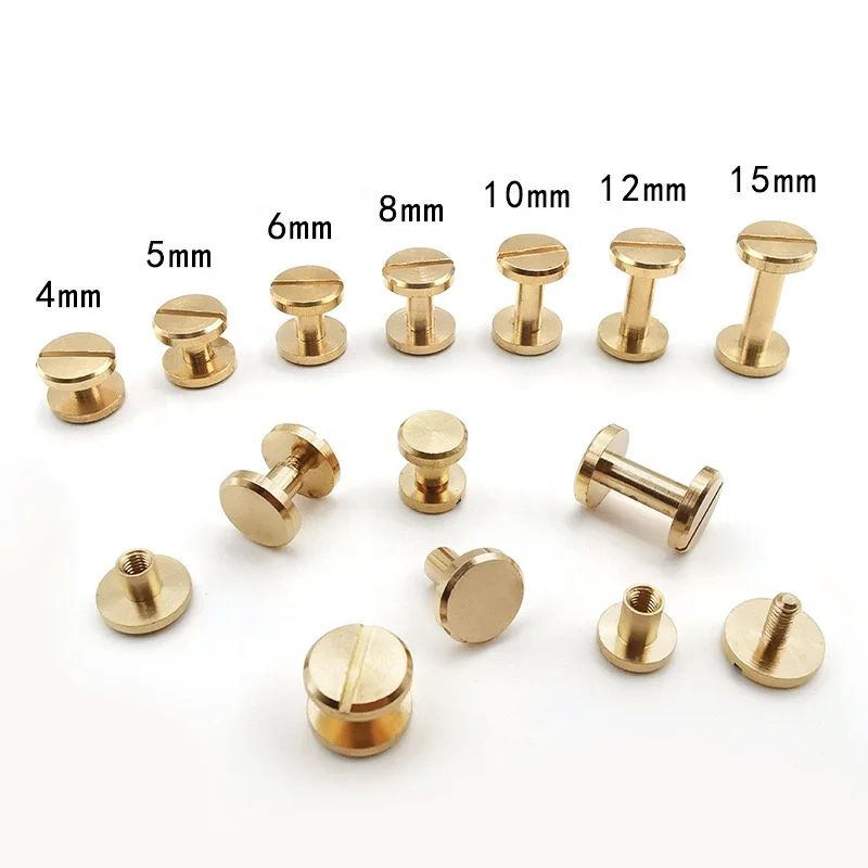 304 Stainless Steel Flat Head Screws Zinc Knock Type Male Female Buttons Metal Nail Rivet Studs Pipe Clamp Rivet Buttons