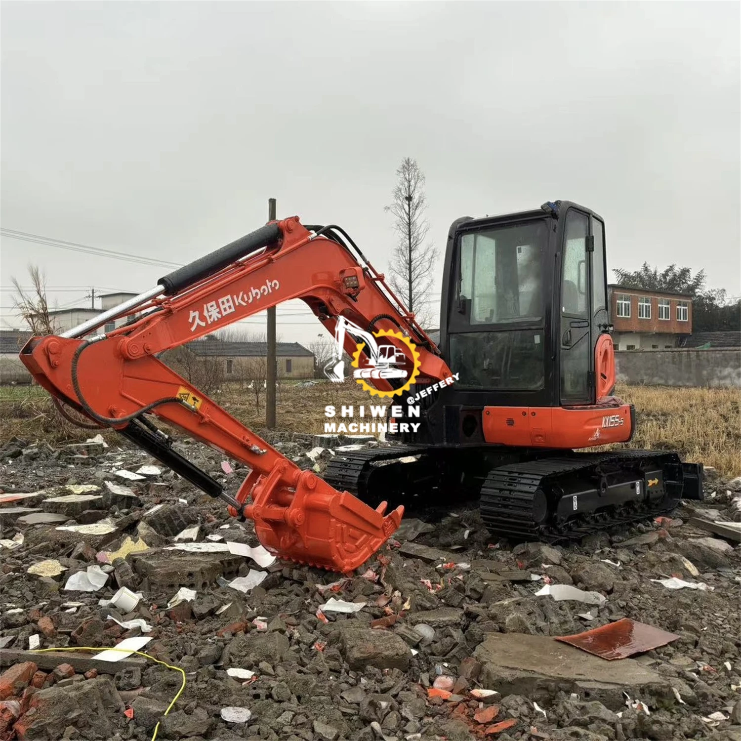 Japan original used mini crawler kx155-5,mini made in japan second hand KUBOTA machinery kx 155 151 161 with low price