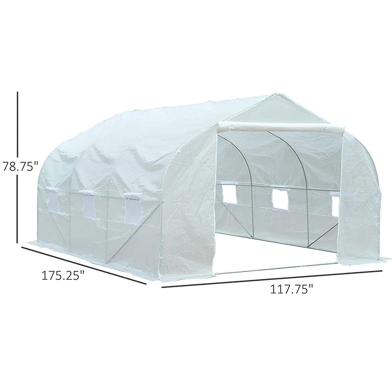 Agricultural  Greenhouses  pvc tarpaulin  Gardening Plant transparent  tarpaulin  Manufacturer poly tunnel