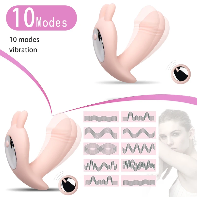 Hot sell Dildo Wearable with Remote Control Wearable Panties Vibrator Dildo Hands-free Wearable Vibrator