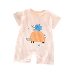Wholesale baby fashion 2019 floral romper baby boutique apparel for summer