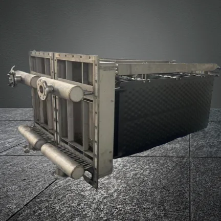 waste heat recovery pillow plate heat exchanger