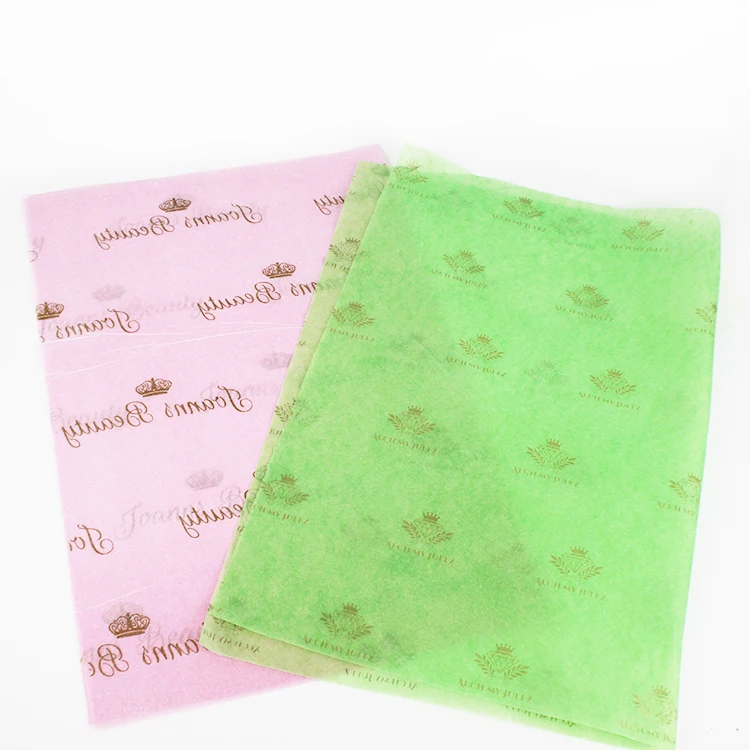 17 Gsm Gift Tissue Paper Packaging Custom Logo Wrapping Paper For Gift Packaging