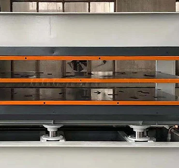 Wood veneer door skin pressing machine hot press for doors