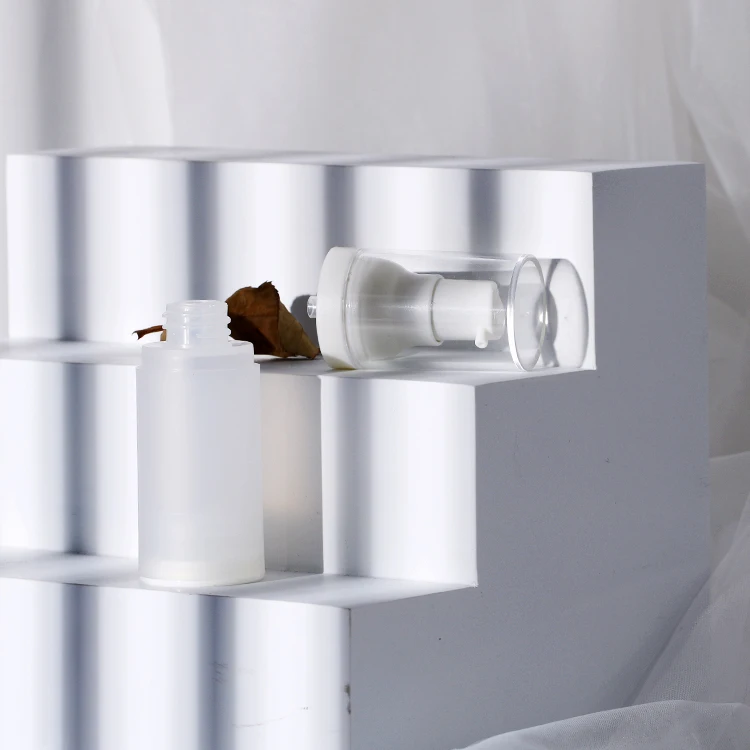 15ml 30ml 50ml frosted nail art skincare cream bottle empty plastic lotion bottles for cosmetics