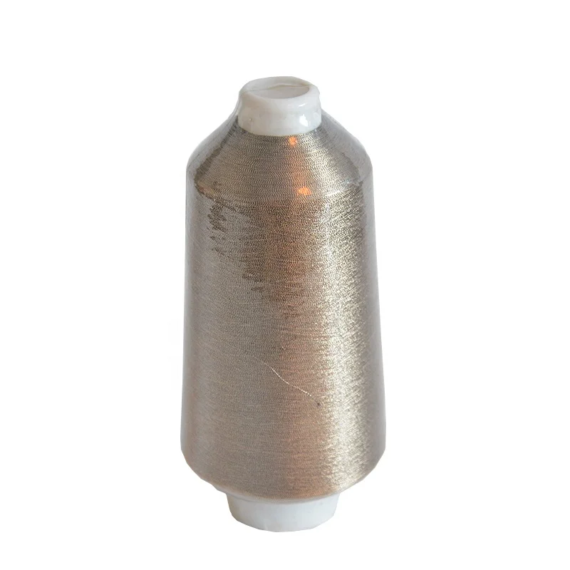 Best Selling Durable Using Embroidery Knitting Pure Metallic Embroidery Yarn lurex yarn zari polyester