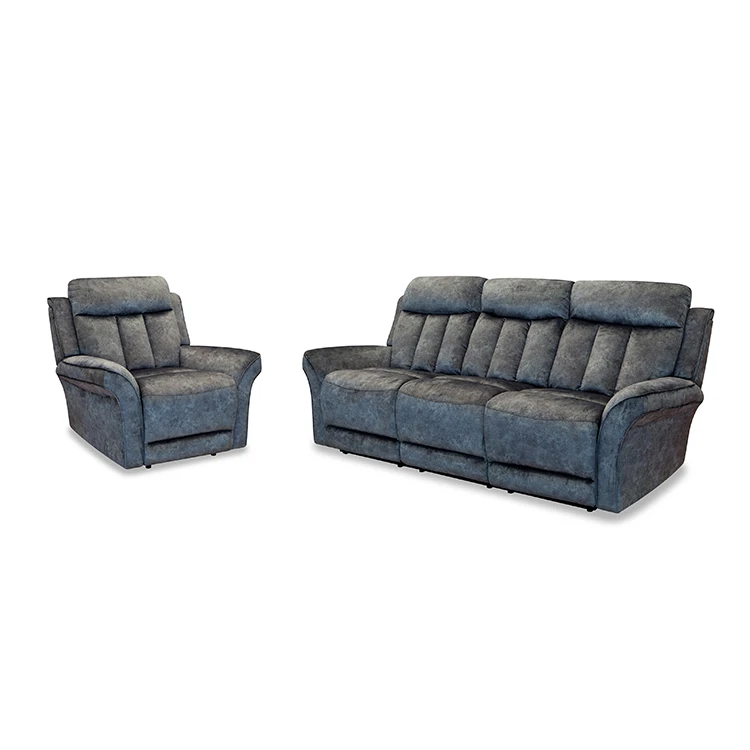 Factory wholesale 6 seater furniture living room electric sofa set