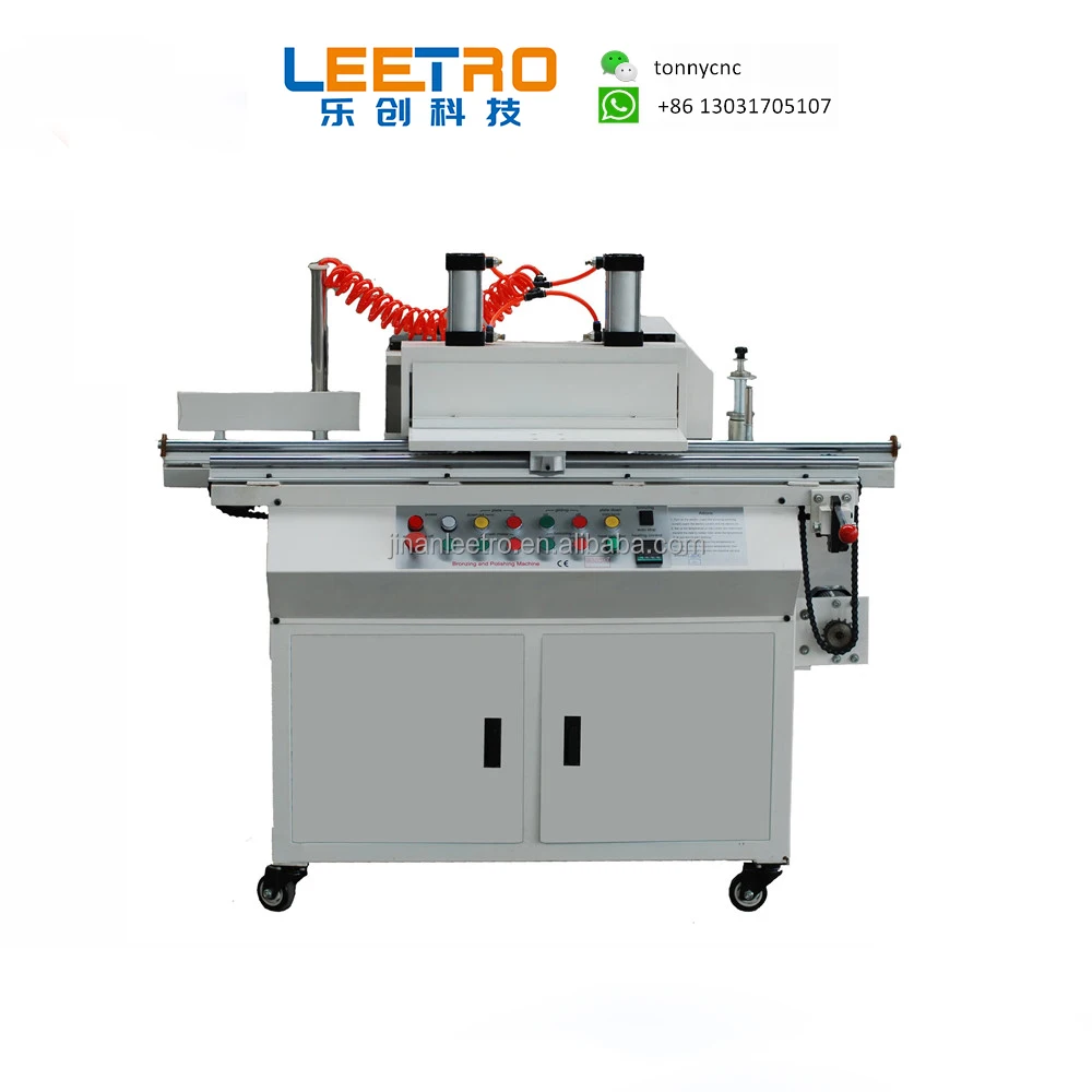 Photobook edge polishing and gilding machine price , hot foil stamping machine Jinan Shandong