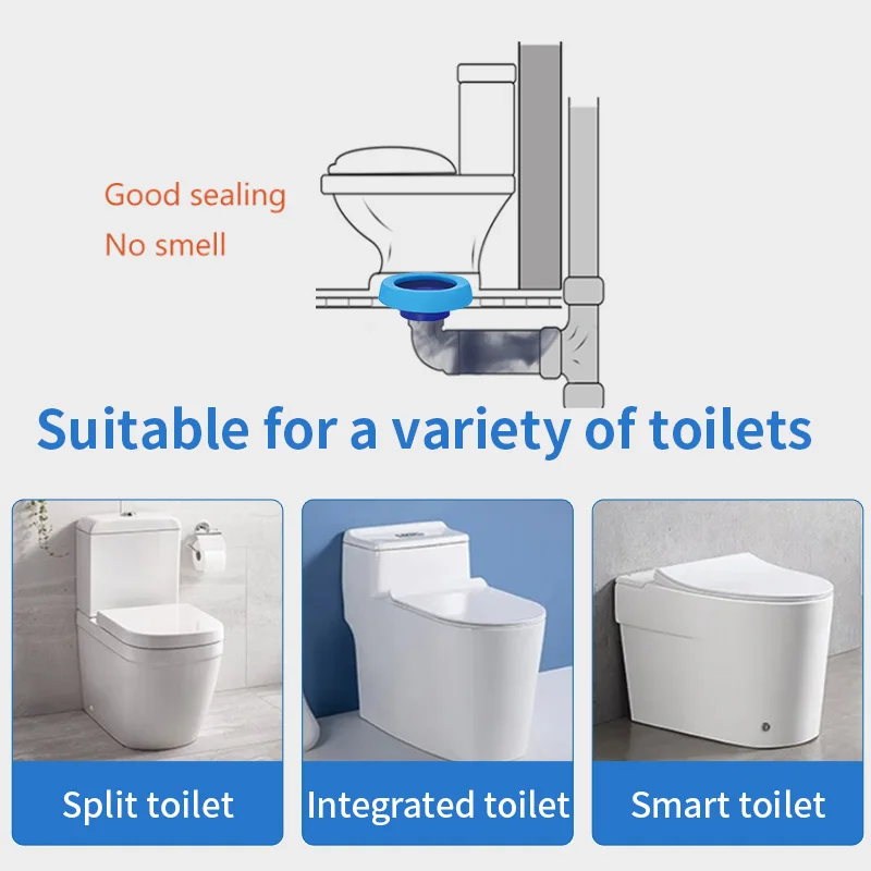 WC Toilet Rubber Gasket Seal Ring Toilet rubber seal  Blue Color, accept customize color
