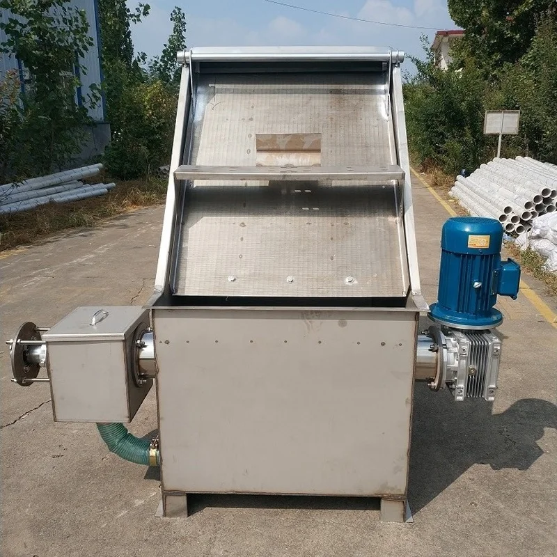 Poultry Chicken Manure Extruder Dewatering Machine Solid Liquid Separator