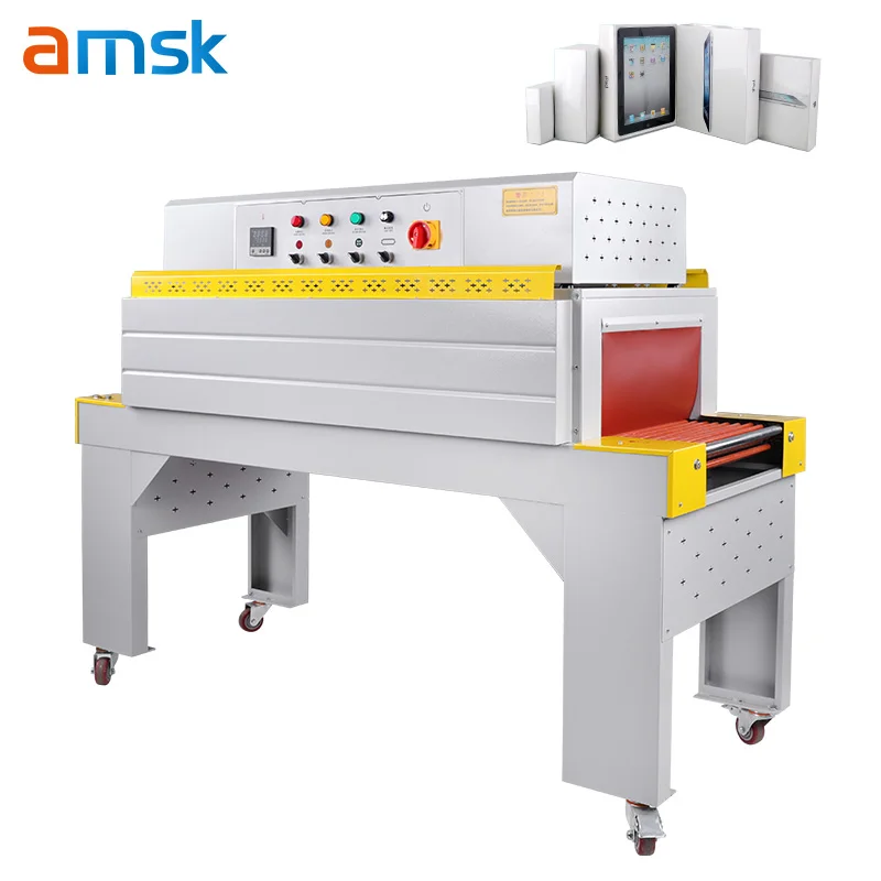 BS-5530 Automatic Internal Circulation Plastic Film Tunnel Shrink Wrapping Machine Shrink Wrapping Machine for Tableware Toys
