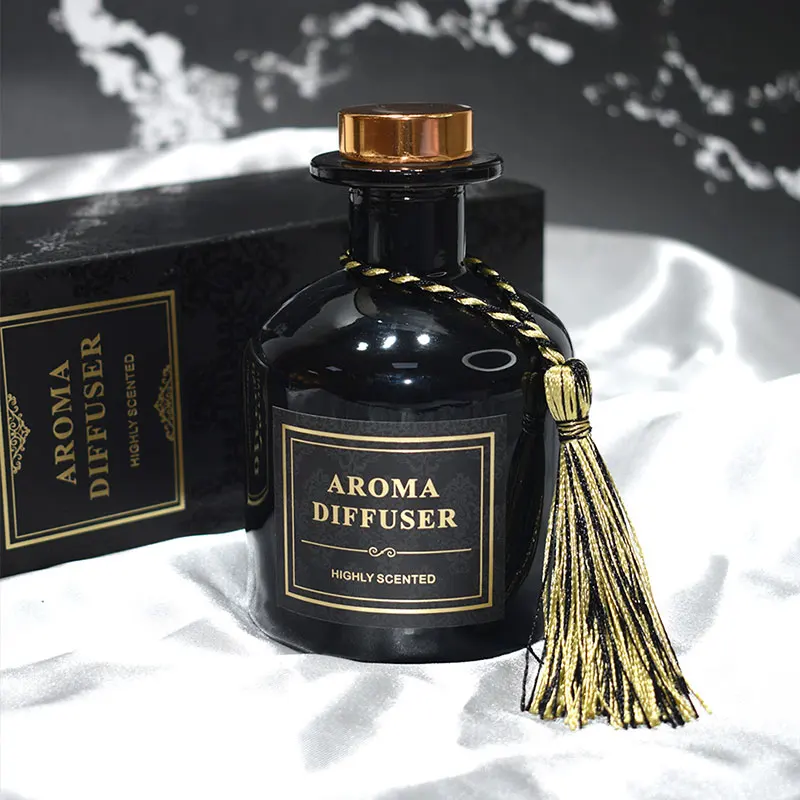 NEWIND 2024 Luxury 220ml Reed Diffuser Customizable Logo Home Decor Oil Diffuser for Odor Elimination for Weddings and Parties