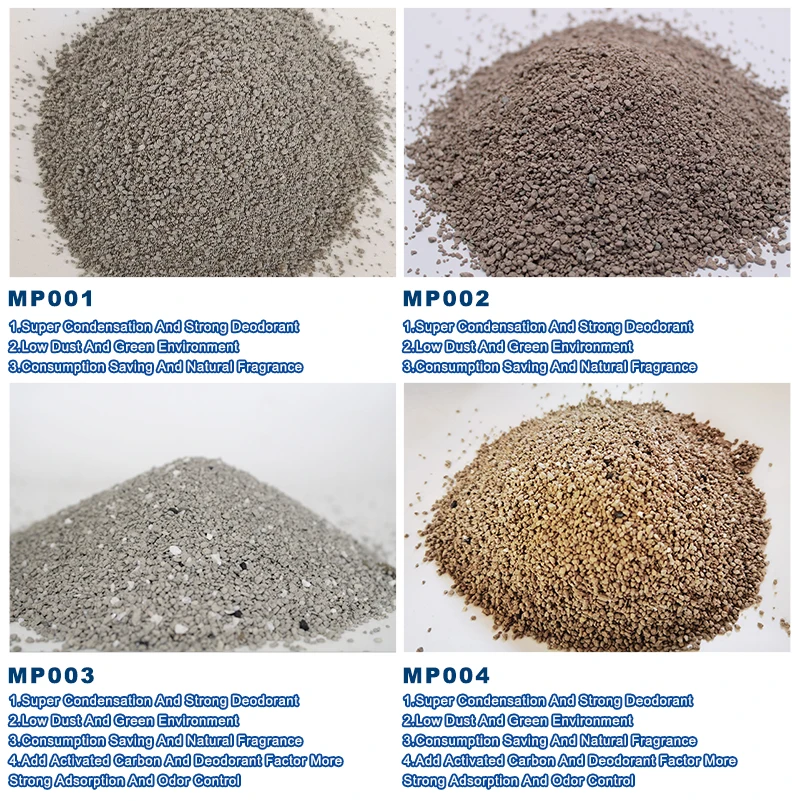 Free Samples OEM Newly Developed Low Dust Eco-Friendly 5kg 10kg Irregular Shape Granule Bentonite Cat Sand