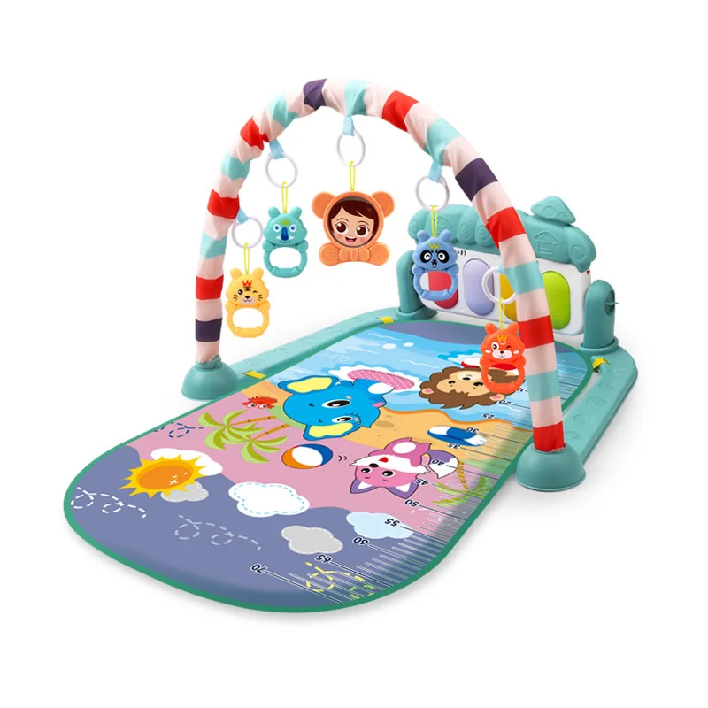 2023 Funny Play Piano Tummy Time  for Newborn Toddler Infants  Kids Play Piano Learning Toy  Baby Play Mat Baby