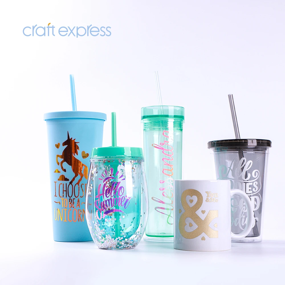 Крафт экспресс оптовая продажа 10 листов винил Cricut разноцветные клейкие виниловые листы упаковка крафт материал