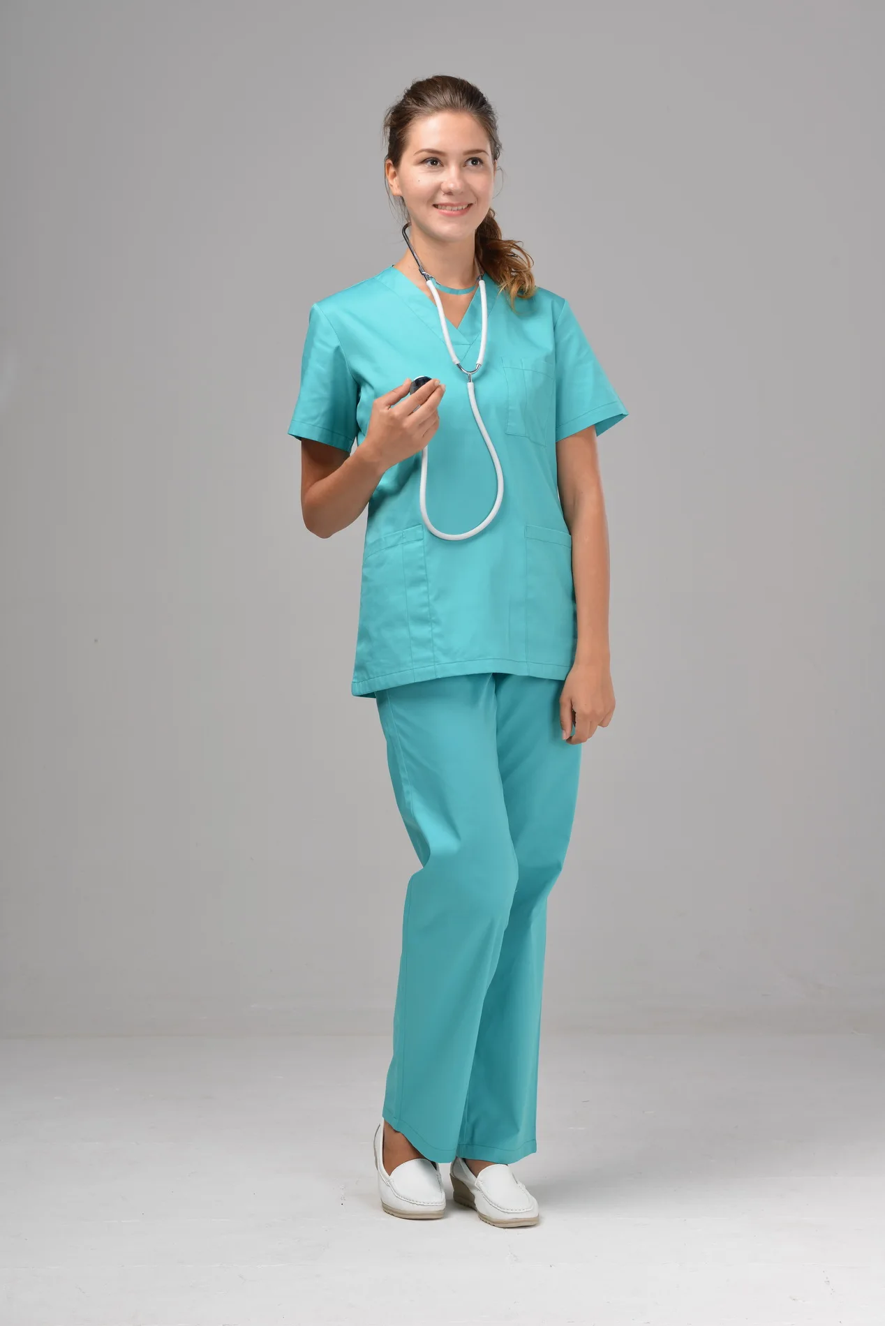 
hospital medical scrub set 