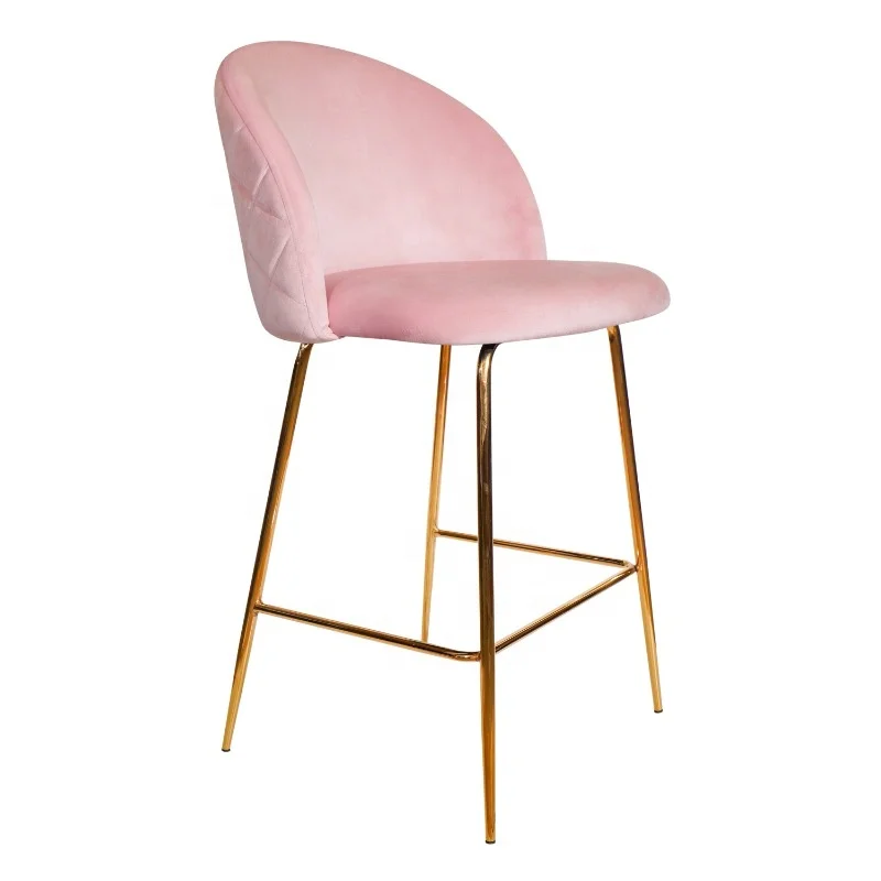 Nordic style bar furniture Bar table and chair set  Bar Chair Luxury Home Office Chair Feature Tables Parks Gyms