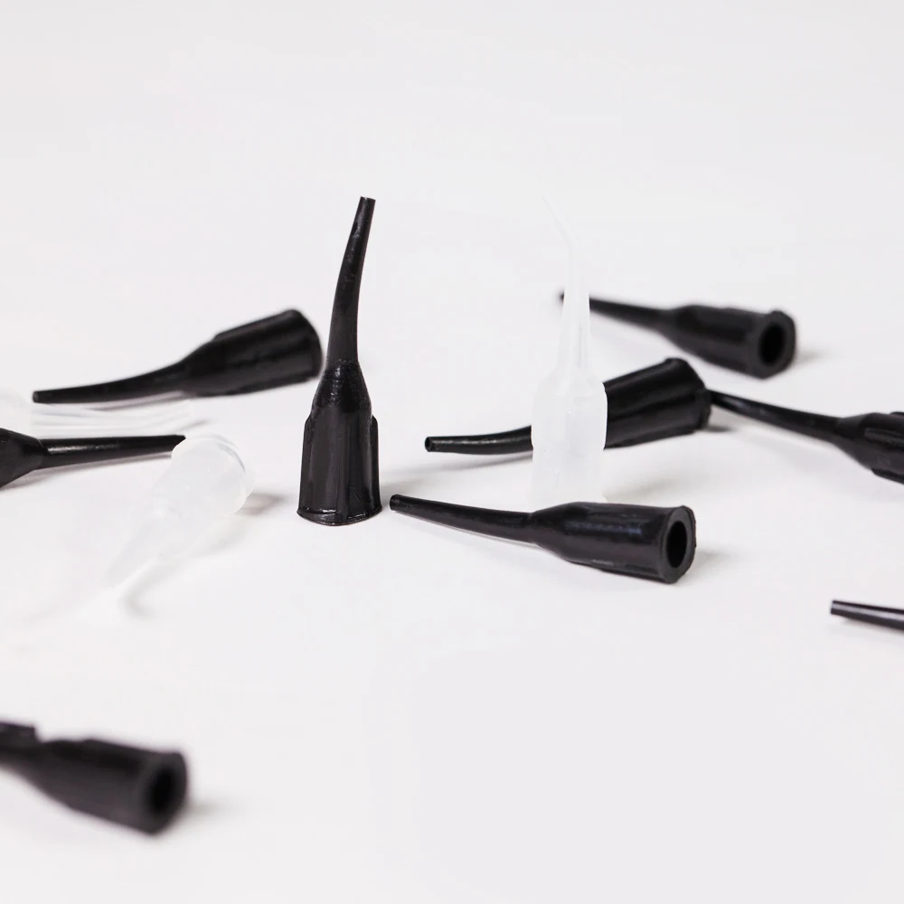 Одноразовый пластиковый Изогнутый наконечник, пластиковый предварительно изогнутый наконечник