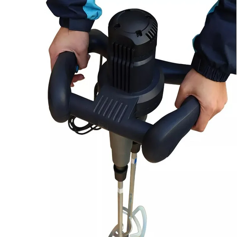New Hot Selling Mixer Cement Paint Mortar Latex Professional Screw Parallel Bars Power Tools Efficient Parallel Bars Mixer