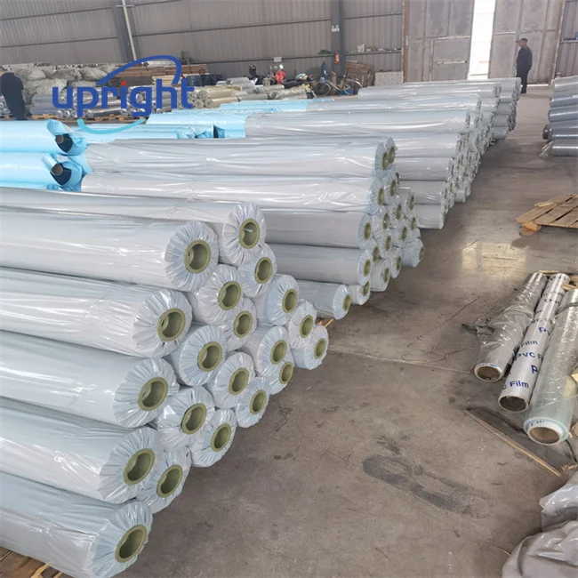 Upright Durable Transparent 2mm Soft Super Clear Pvc Film Sheet In Roll For Table Cloth