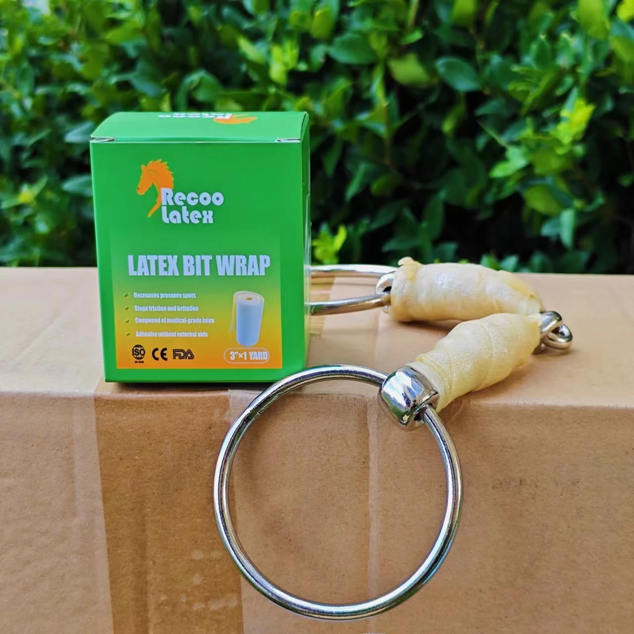 Direct Sales Brand Sealtex Latex bit wrap and Self-adhesive bit bandage for Horse Bit Wrap