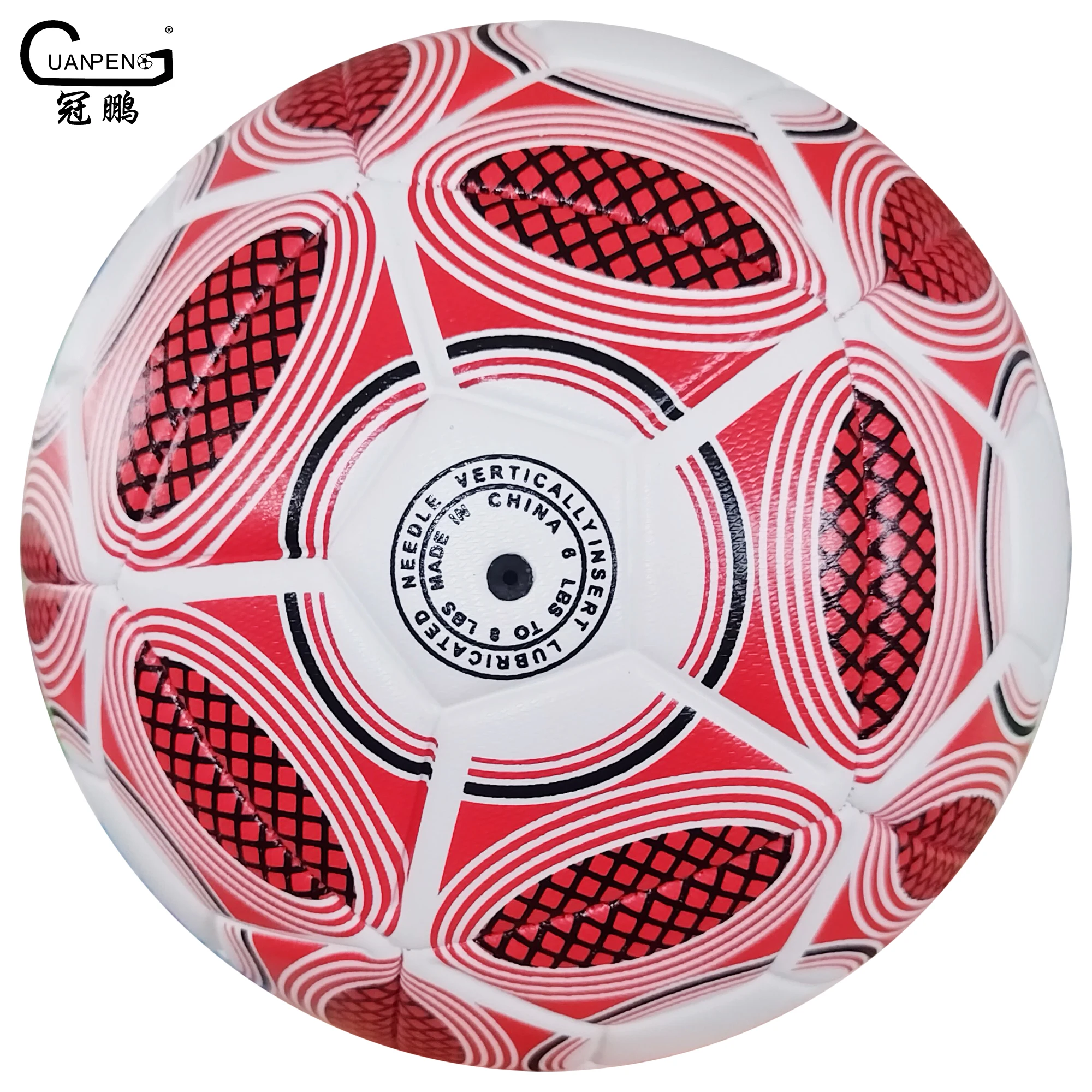 Good Performance Official Size 5 Eco-Friendly PU Leather Soccer Ball with Custom Logo Printed Football Sport Balls