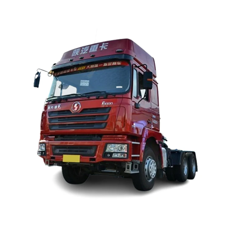LHD 6x4 diesel 375hp engine euro 4 emission level 12 speed manual gearbox 10 wheeler 12r22.5 tire tractor trailer truck head