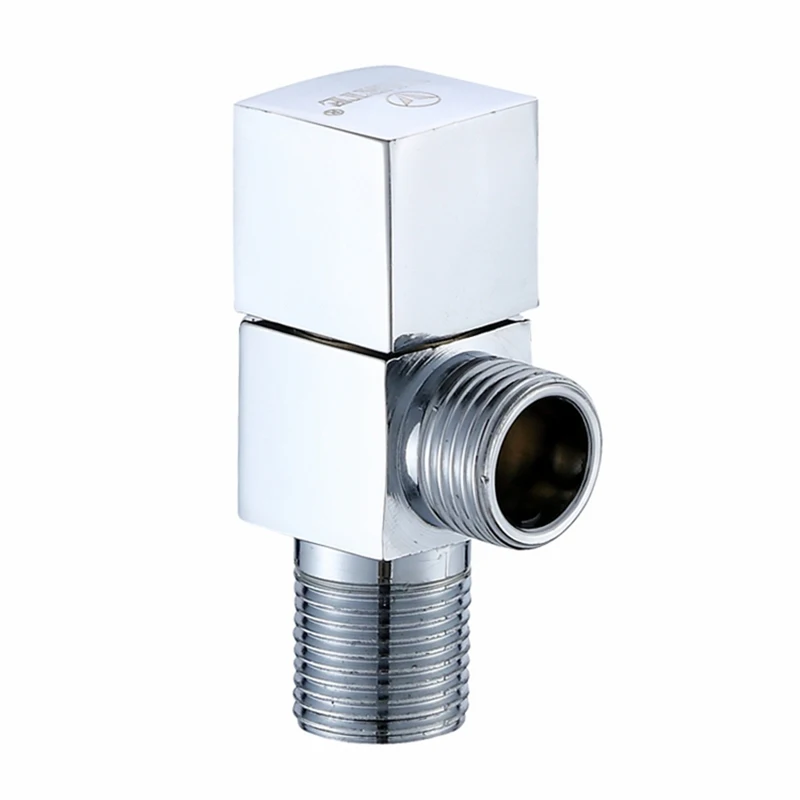
Compressor Control Valve Angle Stop Valve Brass for Toilet Copper Faucet Bathroom Accessories 