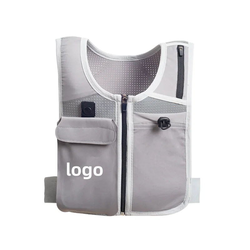 New Sports Hydration Vest Waterproof Mobile Phone Stand Adjustable  Men and Women Running Cycling Vest Backpack