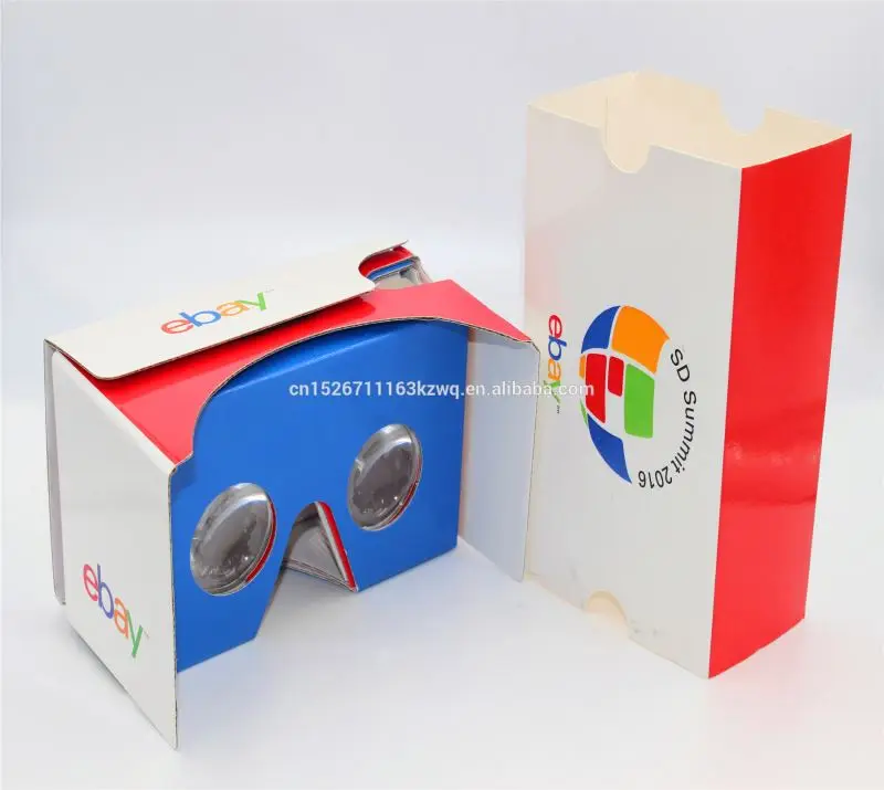 Фирменные картонные vr 3D очки google cardboard версия 2 VR для