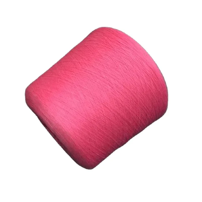 raw white 5.8nm 100% acrylic slub yarn