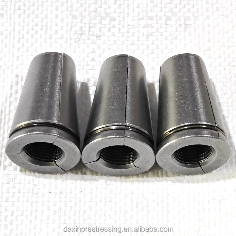 3-piece Anchor Wedge for Railway Construction Material Prestressed Banana Anchorage