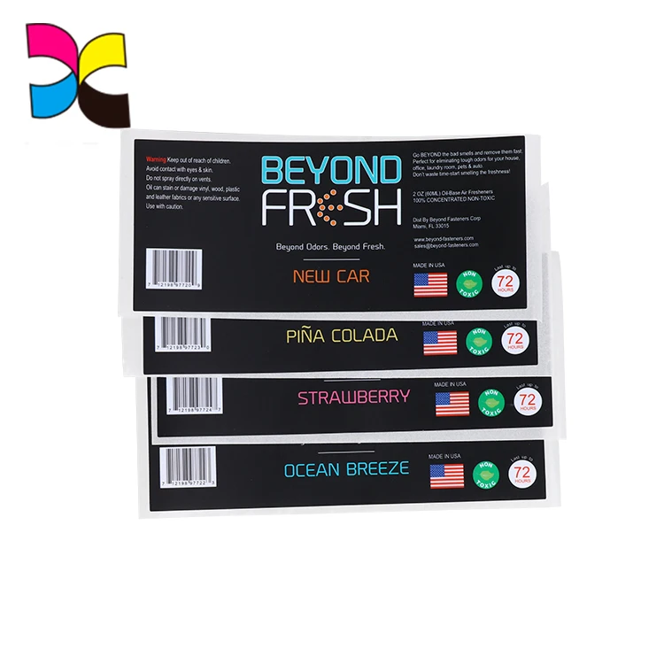 Водонепроницаемый виниловый стикер с индивидуальным дизайном