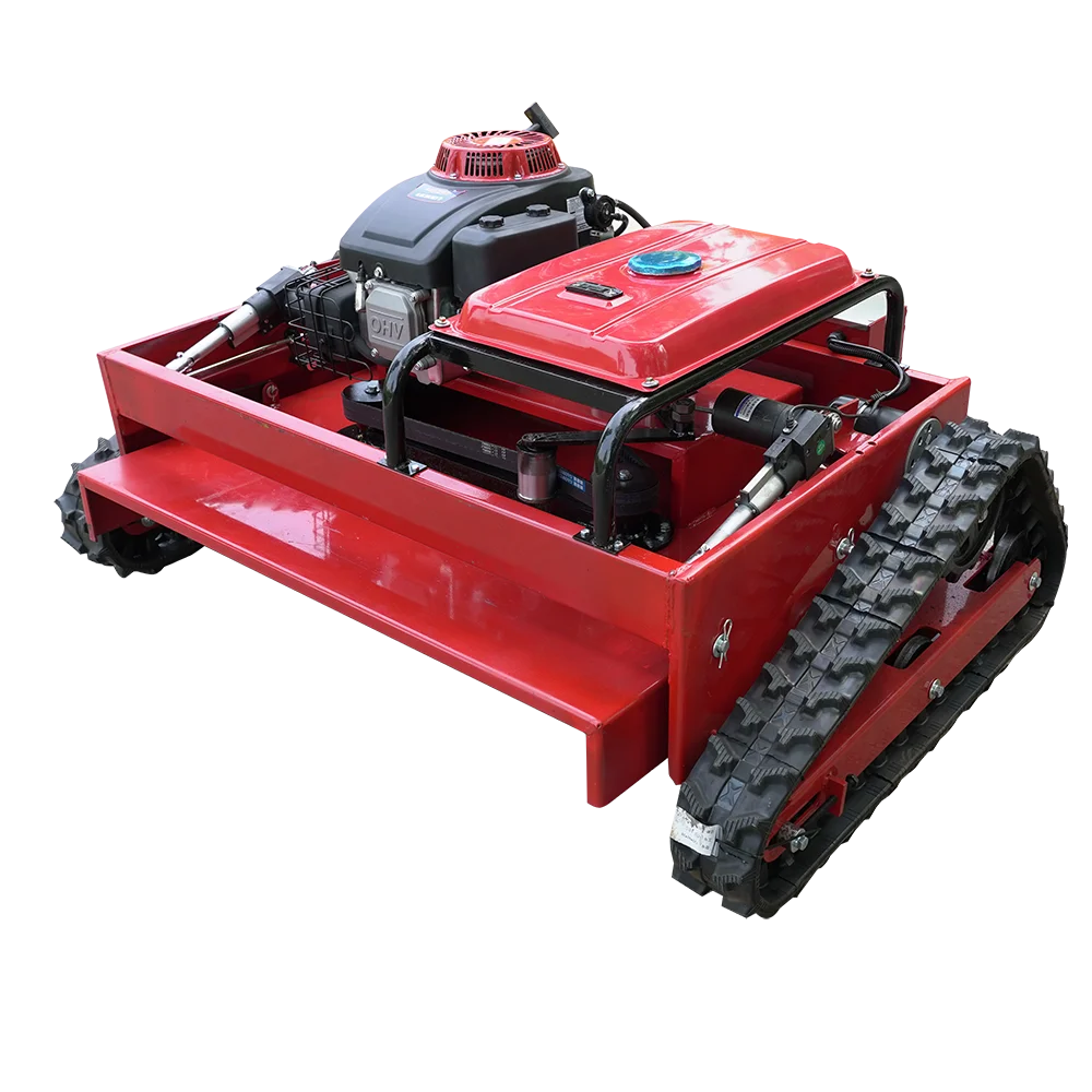 Remote Control Lawn Mower Robot Flail Lawn Mower Diesel Power Lawn Mower