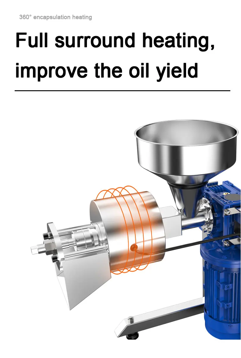 food oil extraction machine oil mill machine sun flower press oil machine best price