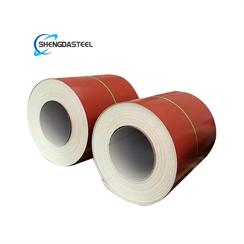 Guaranteed Quality Unique Red ppgi coil Ppgl Coated hot dipped Galvanized Steel Coils Factory Customized galvanized steel strip