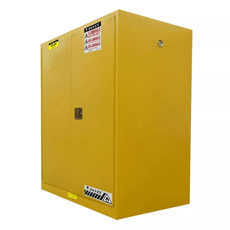 Certified 1 Vertical 200L Oil Drum 55 Gal/207L Fireproof Flammable Safety Storage Cabinet for Laboratories