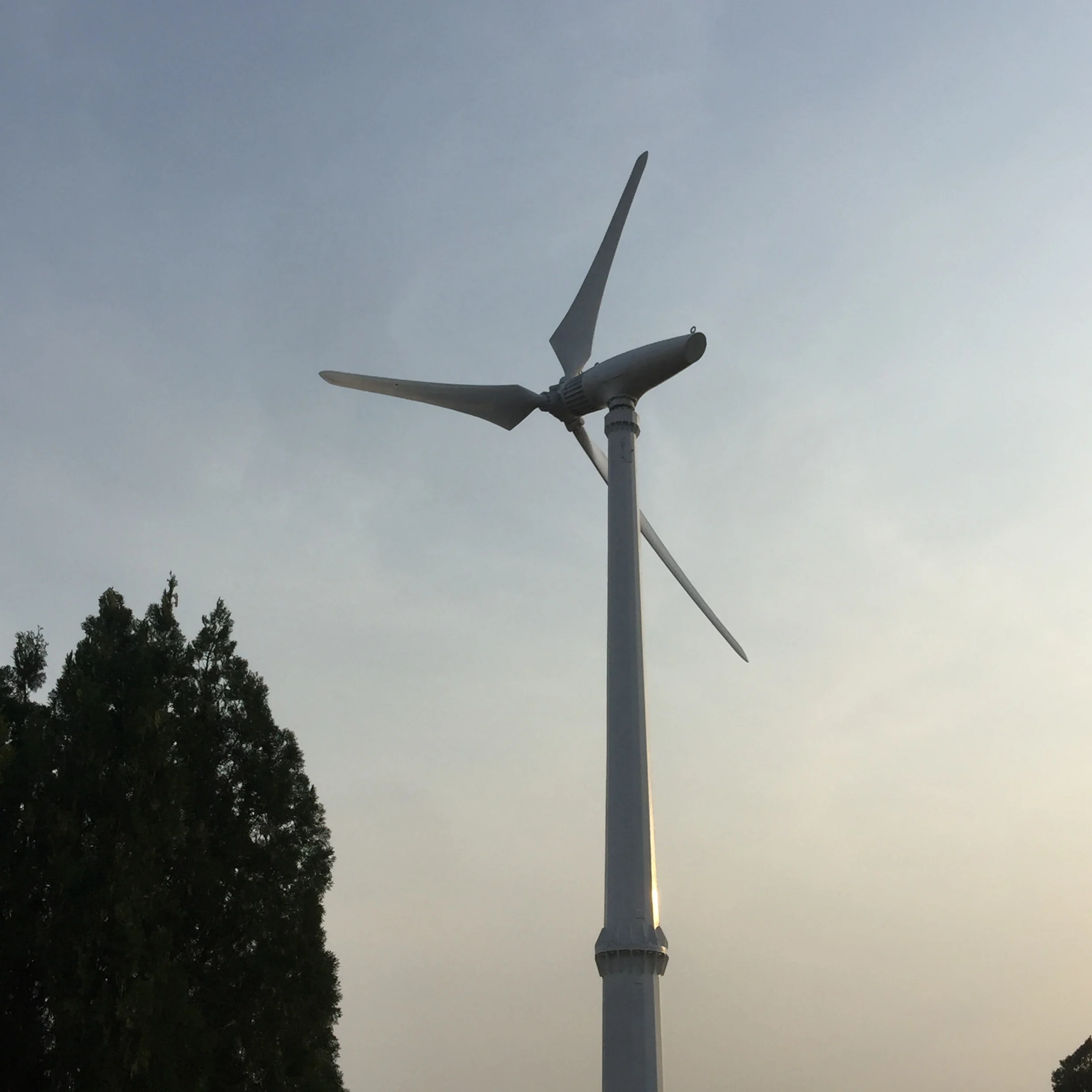 7.5m FRB blades rotor Variable pitch wind power generation 10kw system customized