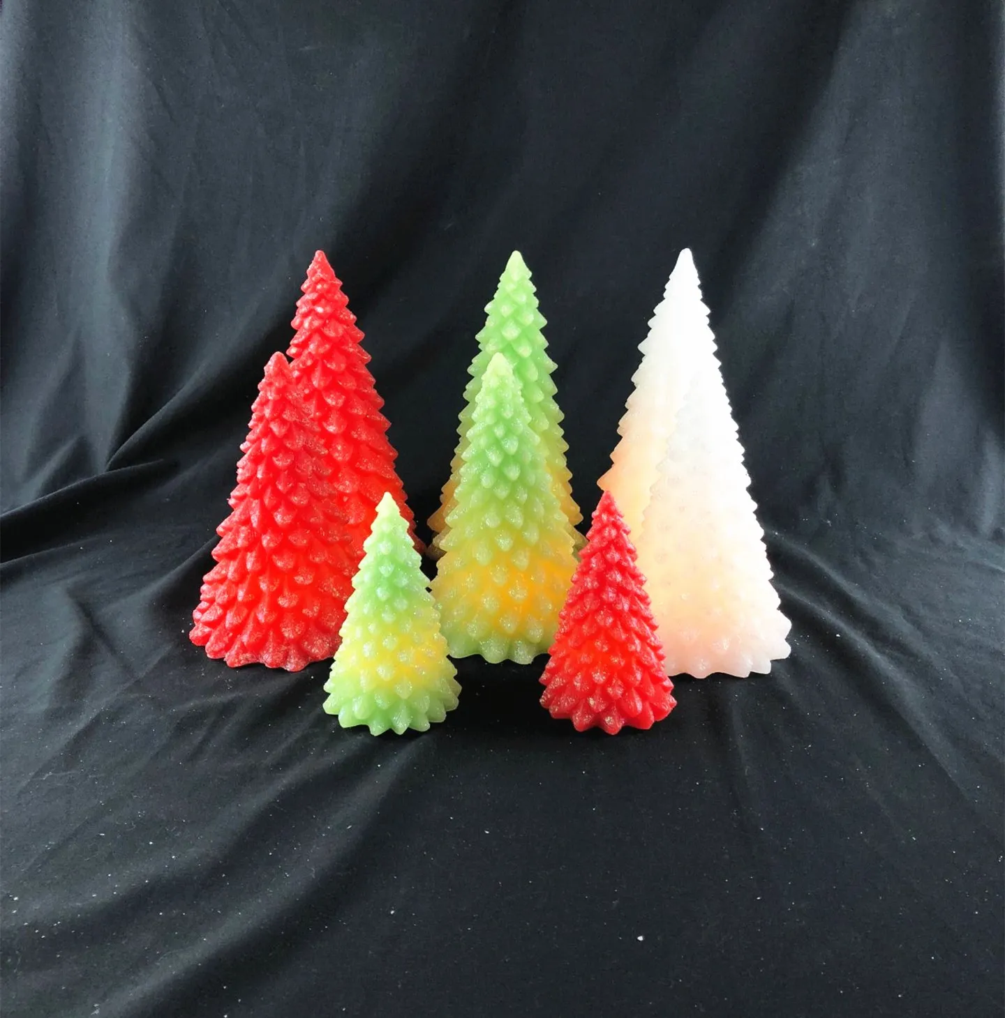 Christmas tree LED electronic candle colored flame use christmas decoration