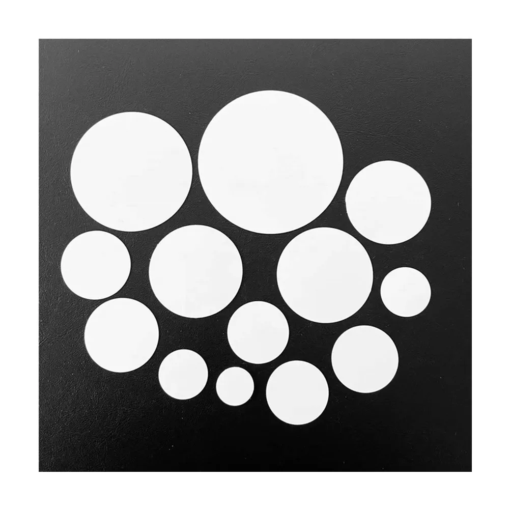 2024 Hot Selling Circle Blanks Sublimation Aluminum Disc Round Jewelry Stamping Blank Necklace Insert Pendant Blank