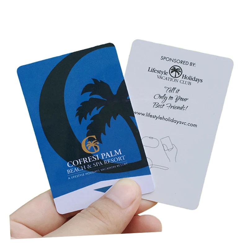 Customized Printing Plastic 125khz Rewritable RFID Card T5577 EM4305 Card