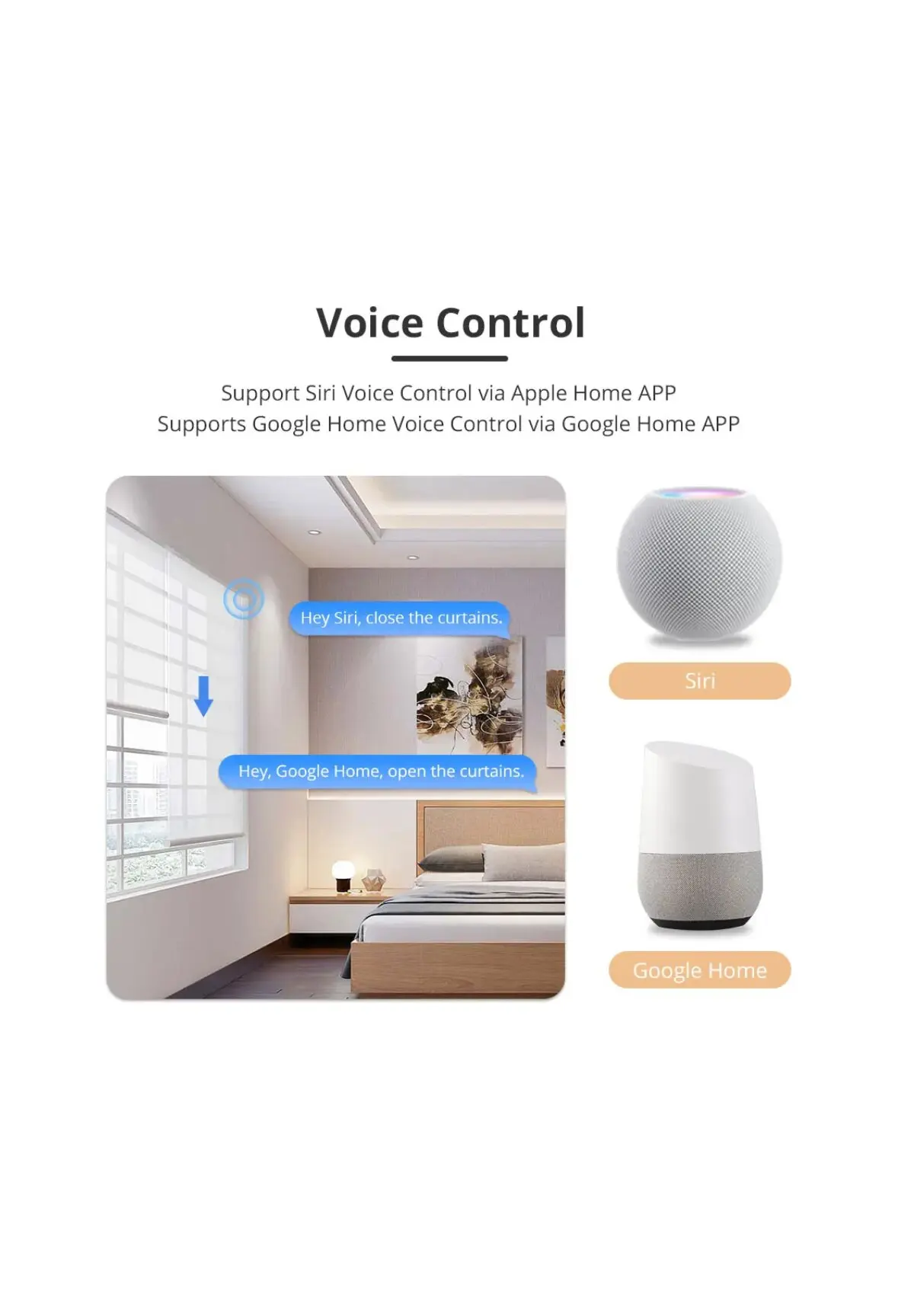 New arrival Matter Thread Smart Roller Shade Blinds Motor Built in Battery for 38mm Tube Homekit Google Home Smartthings App