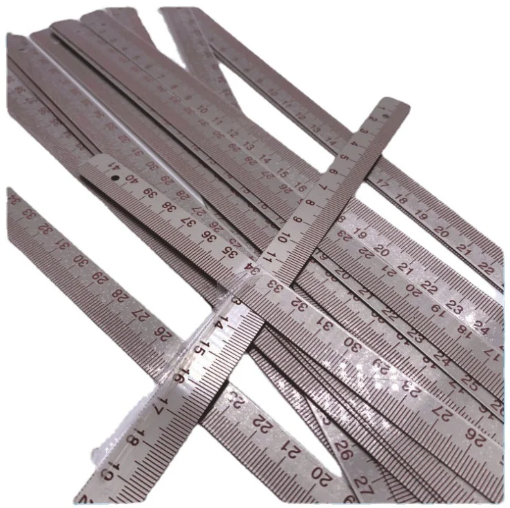 Factory customized Any design Equipment Machine Tool Measuring Tools Stainless Steel Aluminum Scale Ruler