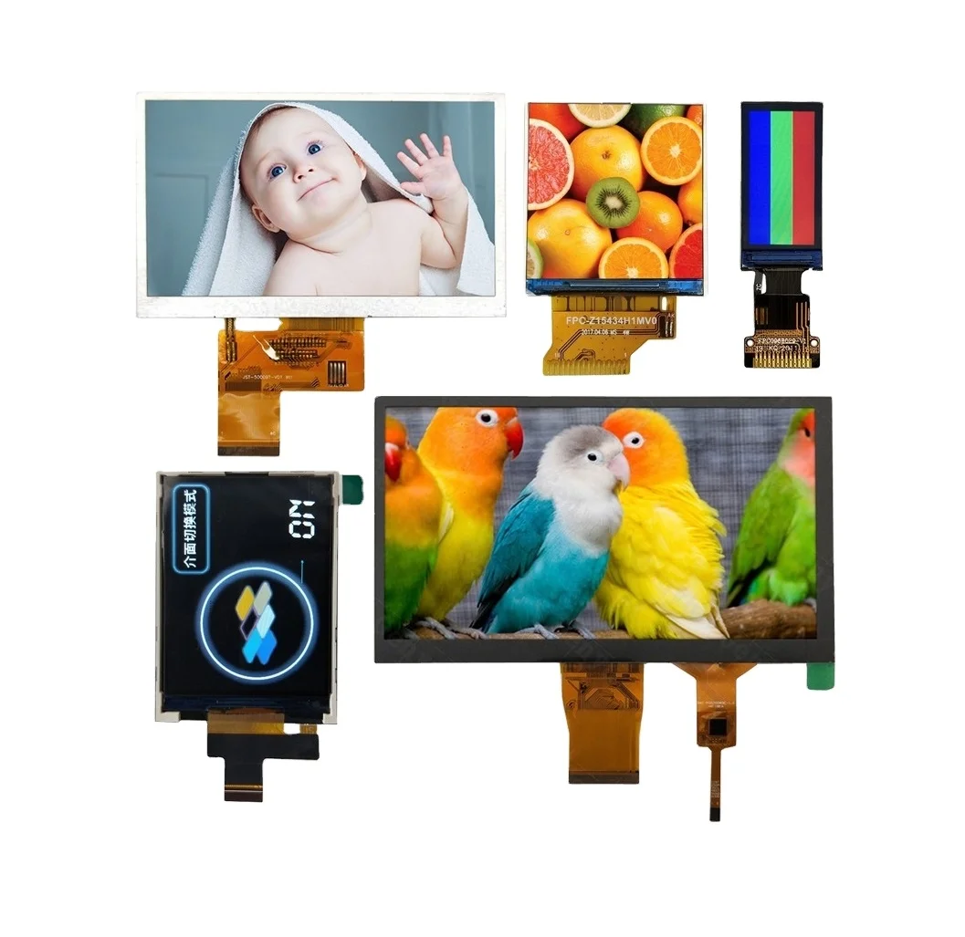Low Price Customized RGB TTL 40pin lcd Screen 5 Inch 480*272 Resolution tft lcd Display With all Viewing lcd Display