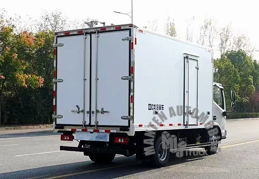 Лидер продаж новые или Подержанные 4x2 7-тонный грузовик-холодильник свежие овощи идеально подходит для замороженных товаров