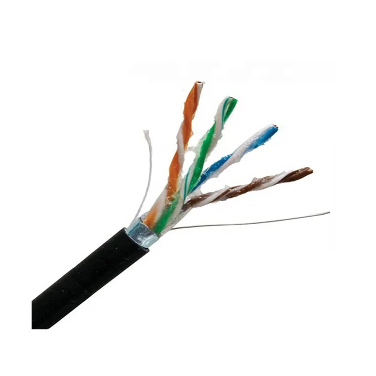  24AWG водонепроницаемый UTP cat5e Lan кабель на открытом