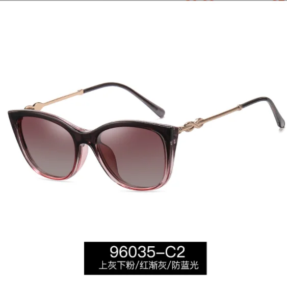 Hot sale magnetic clip on sunglasses tr frame polarized fashion sun glasses