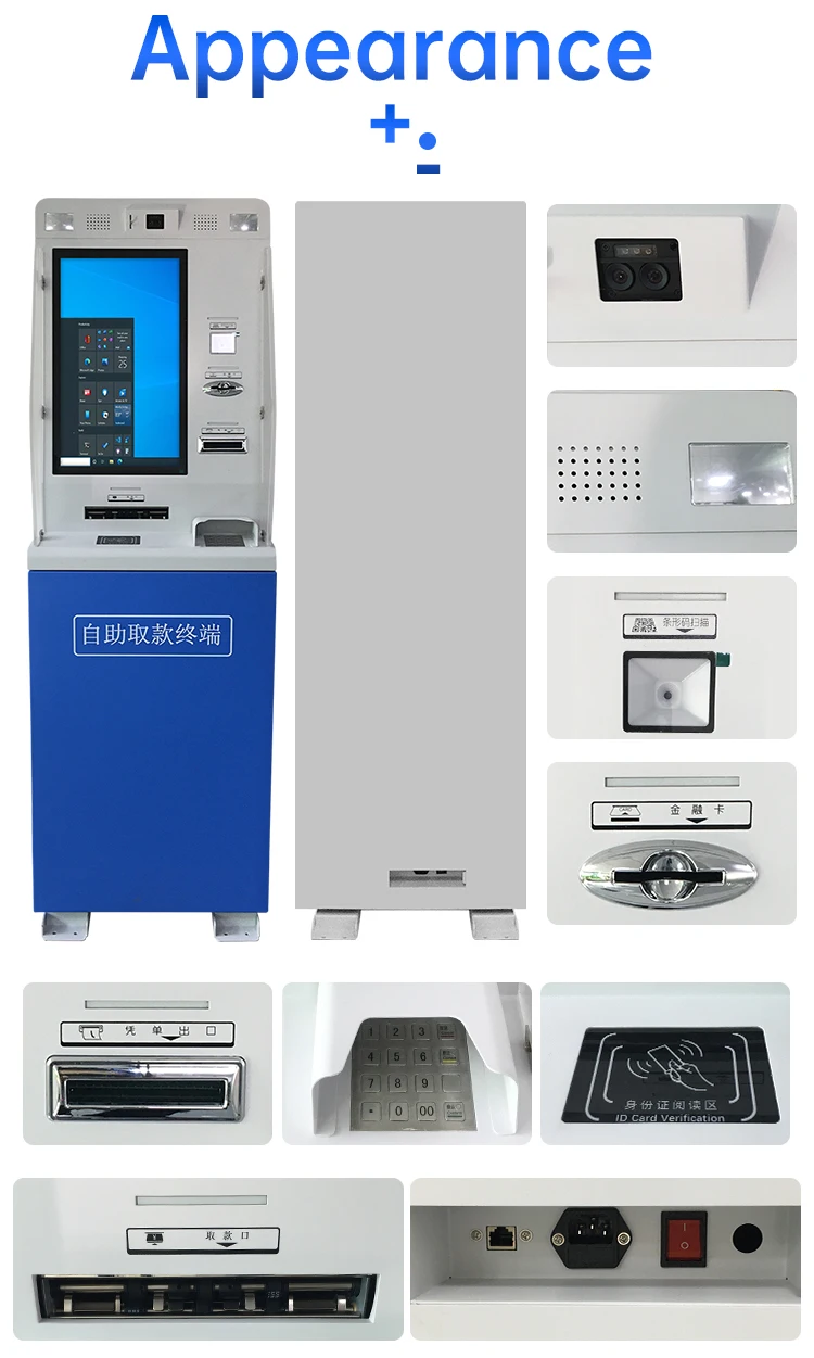 custom crypto atm machine cash dispenser banknote acceptor currency exchange machine cash payment kiosk bill payment kiosk