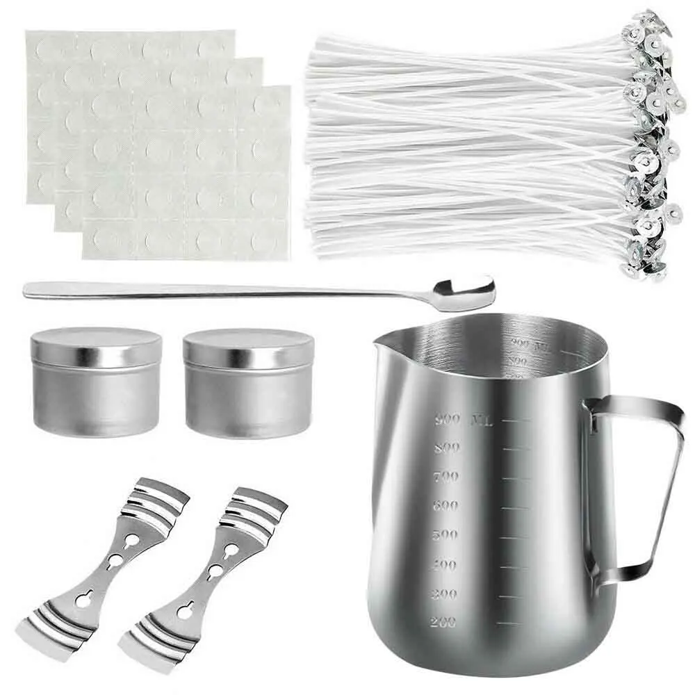 
Candle Making Kit DIY Candles Craft Tool Set Pouring Pot Wicks Wax Kit Gift 2020 
